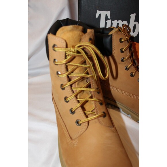 Timberland Pro Men's Wheat Sawhorse 6" Waterproof Boots Comp Toe 12 WIDE NIB - Picture 5 of 7